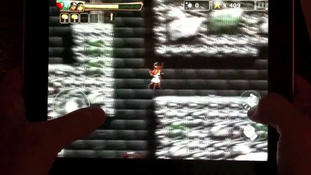 iOS / iPhone / iPad / Android / WP7 Game Babylonian Twins - The Blazing Dungeon Level Walkthrough смотреть онлайн