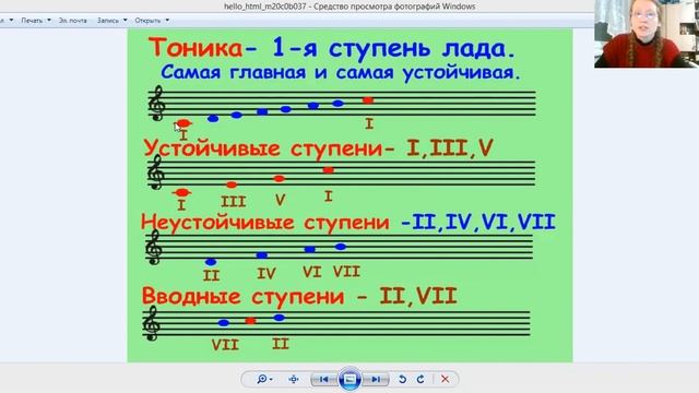 7 урок. Сольфеджио. Тональность C dur. Ступени лада. смотреть онлайн
