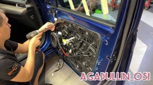 Kia k5. Снимаем дверные карты. Снимаем щиты. Снимаем дверные обивки. Снимаем пластиковые щиты.