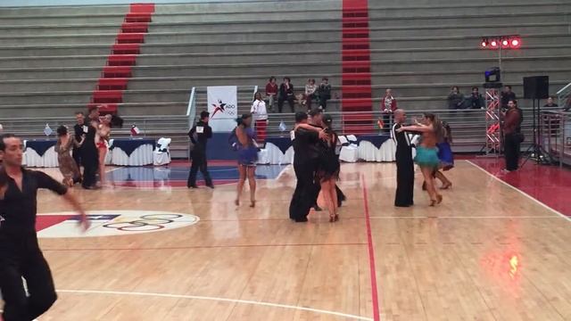 Daniel Camacho & Estefanía Pérez | WDSF Open Chile 2014 | R1 | Pasodoble смотреть онлайн
