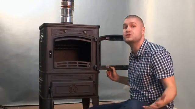 Видеообзор на отопительно варочную Печь LAWA Ferlux смотреть онлайн