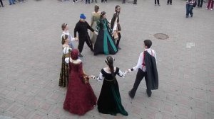 Бранль Шарлотты от клуба исторического танца