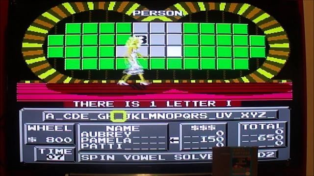 NES Wheel of Fortune Family Edition 8th Run Game #4 смотреть онлайн