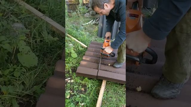 Чем пилить ондулин смотреть онлайн