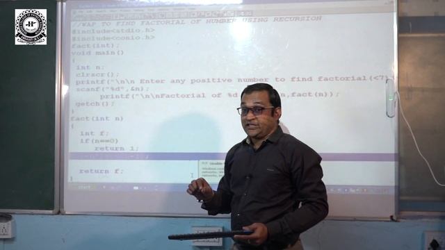 Recursion in C Language by Asst. Prof. Bhushan Topre DCPE HVPM Amt. смотреть онлайн