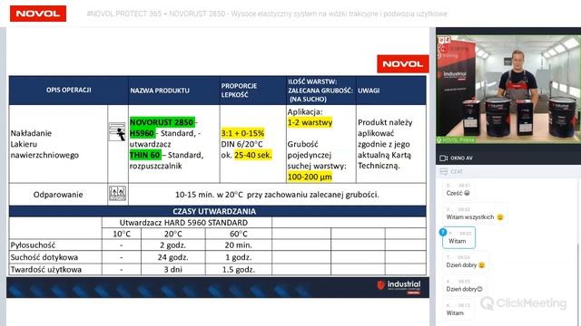 #NOVOL PROTECT 365 + NOVORUST 2850 - Wysoce elastyczny system na wózki trakcyjne i podwozia użytkow смотреть онлайн