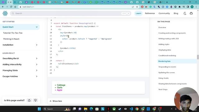 React Docs Review смотреть онлайн