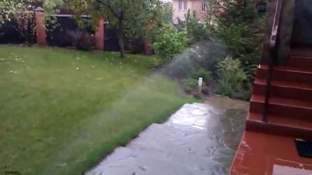 Полив газона 1