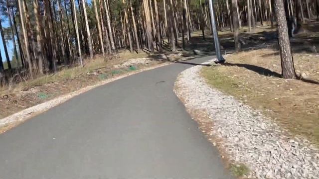 Моноколесо #37 покатушки асфальт, мамонт в парке, лесная дорожка. смотреть онлайн