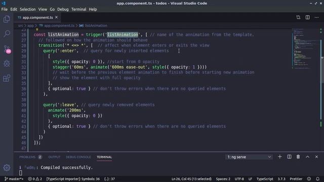 Angular Animations on to do list смотреть онлайн