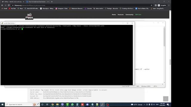 Tutorial how to create and start 3DP Node and miner смотреть онлайн