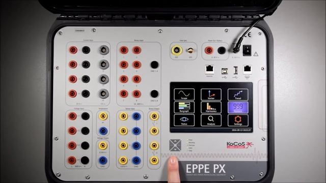 EPPE PX - Portable power quality analyser and fault recorder смотреть онлайн