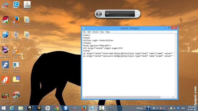 How to create a login page in the website using HTML part 4 смотреть онлайн