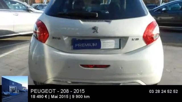Annonce Occasion PEUGEOT 208 1.6 e-HDi FAP Féline 4cv 5p 2015 смотреть онлайн
