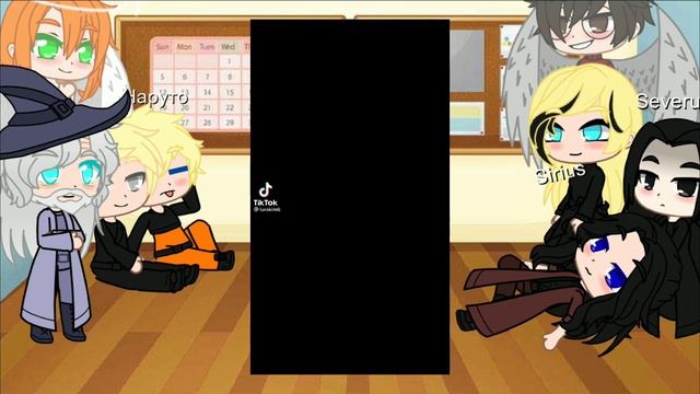 реакция персонажей ГП на Наруто.|HP×Naruto|React|Gacha club.| смотреть онлайн