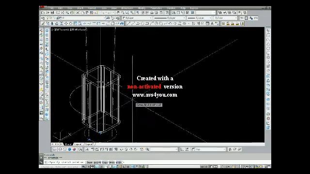 How to Create 3d Glass in Autocad 2013 смотреть онлайн