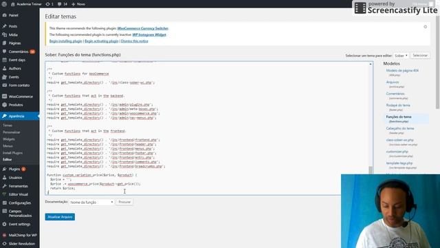 Woocommerce - Como alterar a exibição do valor de produtos variáveis para exibir o valor base смотреть онлайн