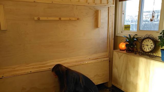 DIY Wall Bed/ Murphy Bed/ Music or Art Studio/ Office смотреть онлайн