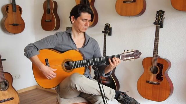 Jose Ruiz Pedregosa flamenco guitar 2019 - check this great loocking and amazing sounding guitar смотреть онлайн