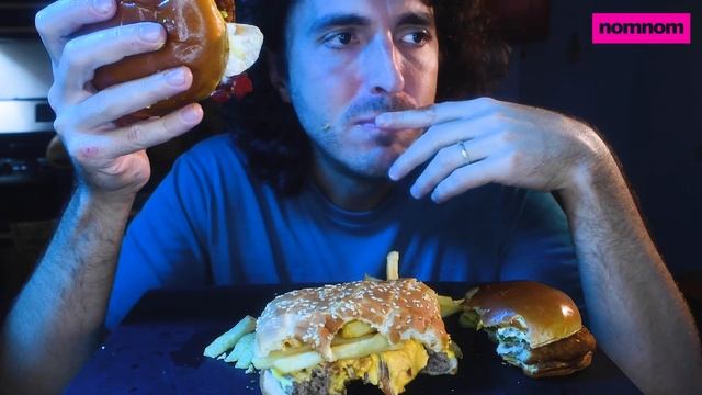 BURGER KING FEAST MUKBANG! CHEESE BURGERS + CHICKEN + FISH + FRIES смотреть онлайн