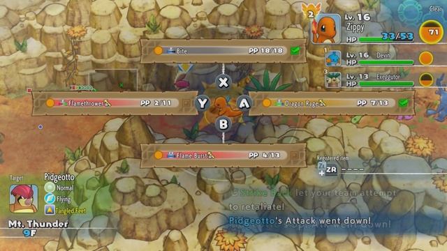 Pokémon Mystery Dungeon: Rescue Team DX, Part 08: Thunder Bold! смотреть онлайн