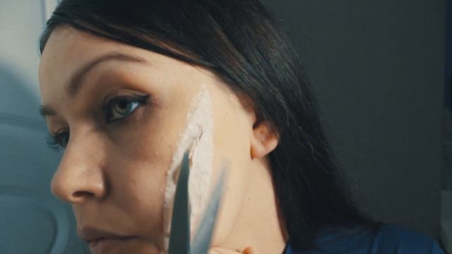 Легкий МАКИЯЖ на ХЭЛЛОУИН для девушек - Рана на лице смотреть онлайн