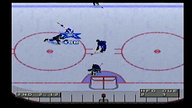 NHL 96 (snes) Season mode Quebec Nordiques vs Harford Whalers ep 29 смотреть онлайн