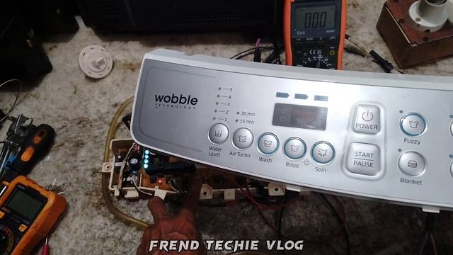 Samsung Top load washing machime, LE error. смотреть онлайн