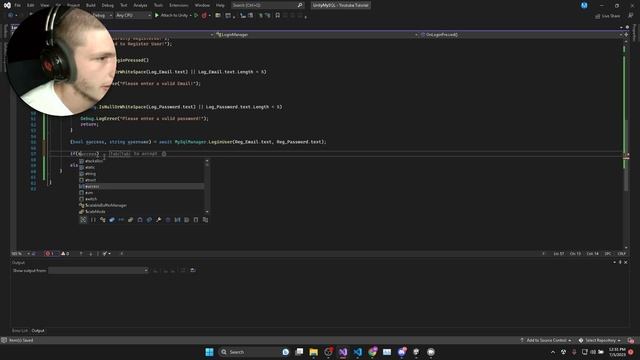 Connect Unity to My SQL Database | Part 5 | Login UI смотреть онлайн