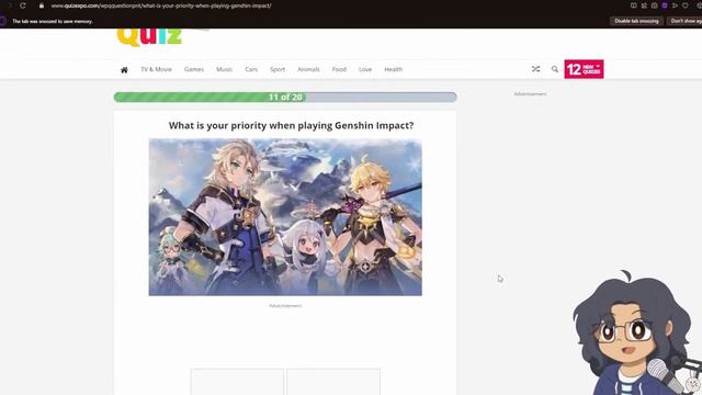 Which Genshin Impact Character are you? | Genshin Impact Quiz смотреть онлайн