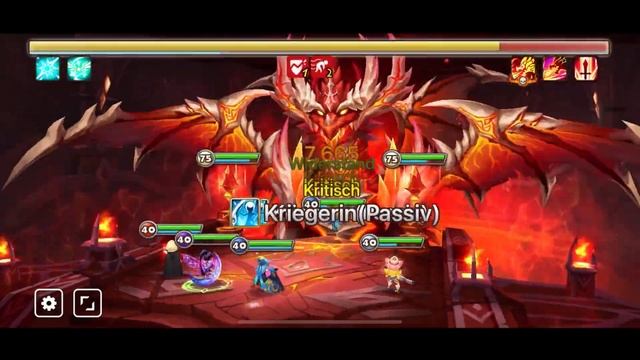 Summoners War - Dragon Abyss Hard Twins Speed Team // Drachenbau Abgrund Hard смотреть онлайн