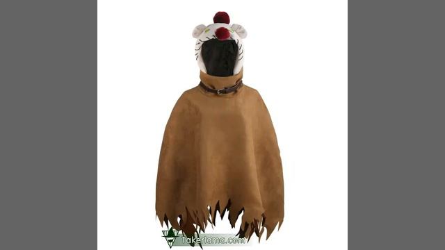 Final Fantasy VII Remake Yuffie Kisaragi Moogle Cosplay Cloak Takerlama смотреть онлайн