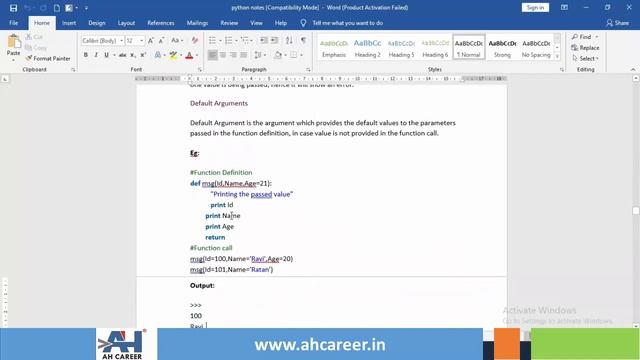 AHCAREER Online Python Course Functions Lambda смотреть онлайн