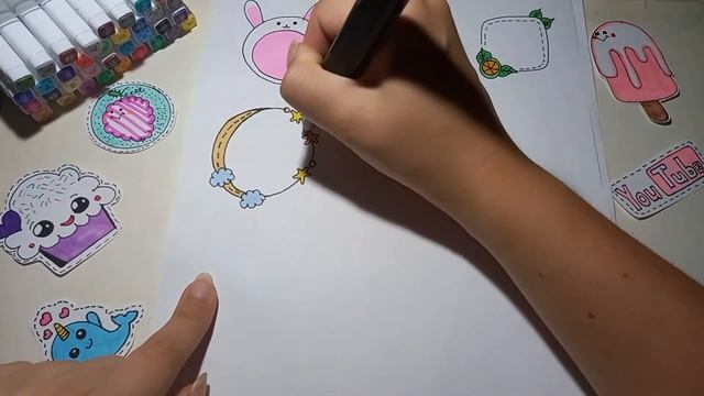 10 НАКЛЕЙКИ-ЗАМЕТКИ / 2 часть / своими руками смотреть онлайн