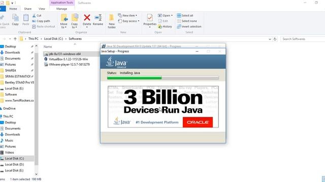 Java SE 1.8 Installation on Windows 10 смотреть онлайн