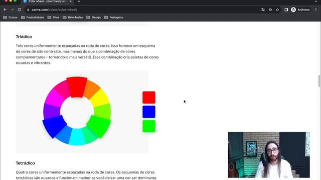Crie sua PALETA DE CORES com essa FERRAMENTA GRATUITA do Canva | CANVA COLOR WHEEL смотреть онлайн