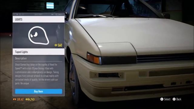 Need for speed 2015 Toyota AE86 Build смотреть онлайн