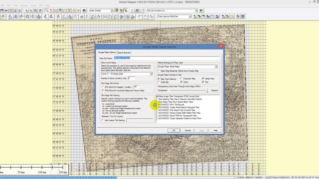 THS - Converting OZI map to THS with Global Mapper смотреть онлайн
