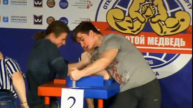 АРМРЕСТЛИНГ "ЗОЛОТОЙ МЕДВЕДЬ" 2016 Правая Рука смотреть онлайн