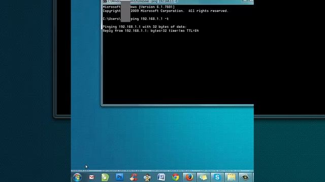 Ping 192.168.1.1 -t смотреть онлайн