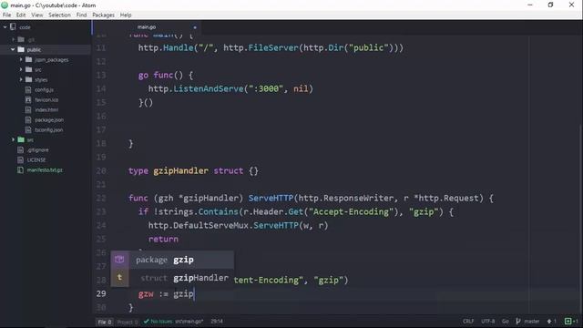 Adding Gzip Compression to a Go Web Application смотреть онлайн