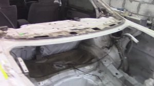 Кузовной ремонт Toyota Cresta.Часть 2.
