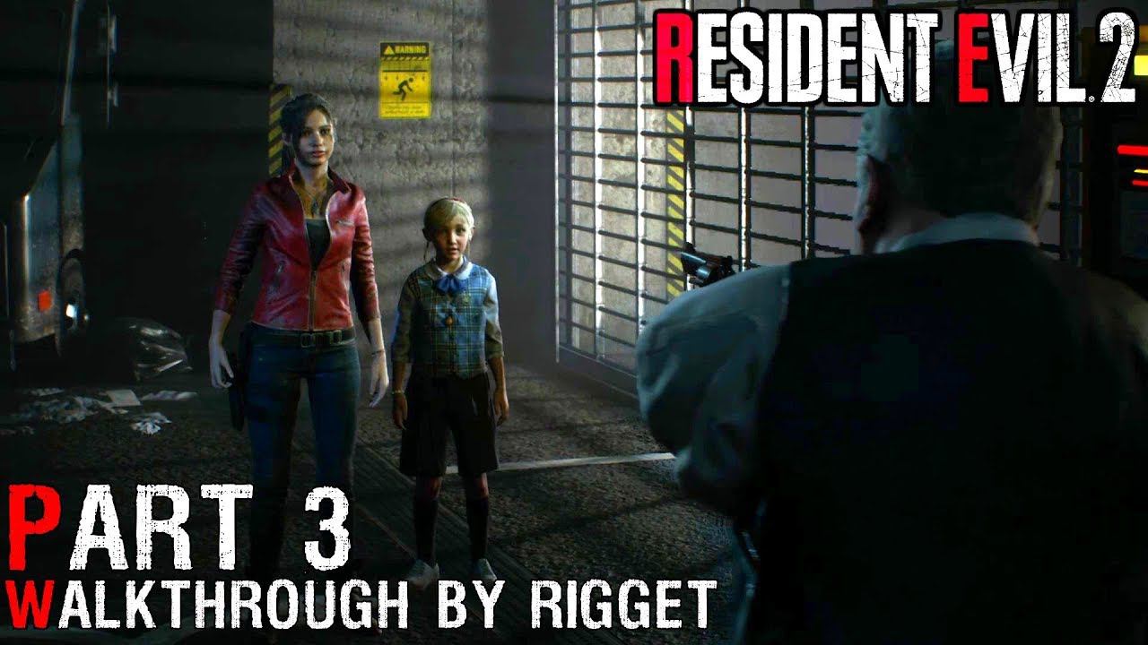 Resident Evil 2 Remake CLAIRE (2) Прохождение Часть 3 "Шеф Брайан Айронс" смотреть онлайн