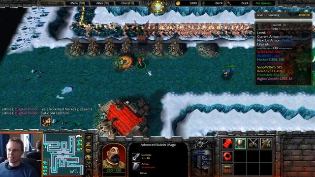 Warcraft 3 | Zwuckel Tower Defense Jank смотреть онлайн