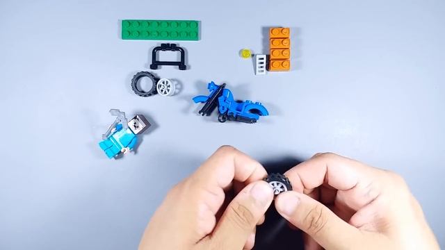 LEGO Minecraft My World Racing Minifigures (knock-off) LELE 33210 смотреть онлайн