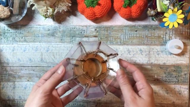 Світильник - гарбузик_декор (Pumpkin Lamp)