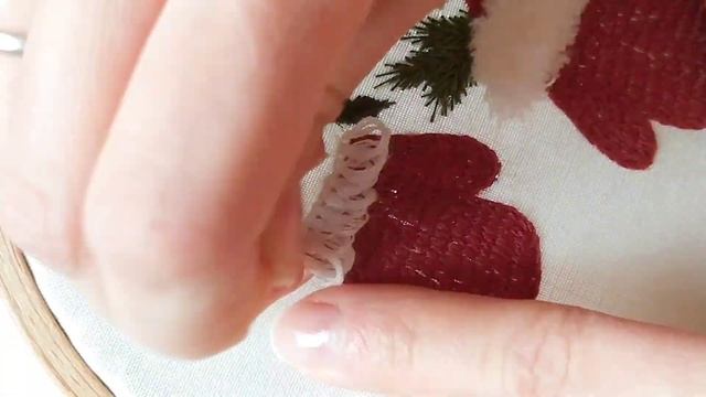 Turkey Rug Stitch. Rug Stitch. Турецкий шов. Volumetric Embroidery. Объемная вышивка