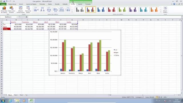 Microsoft Excel 2010: Gráficos смотреть онлайн