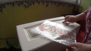 Переделка старой мебели в технике декупаж. Мастер класс