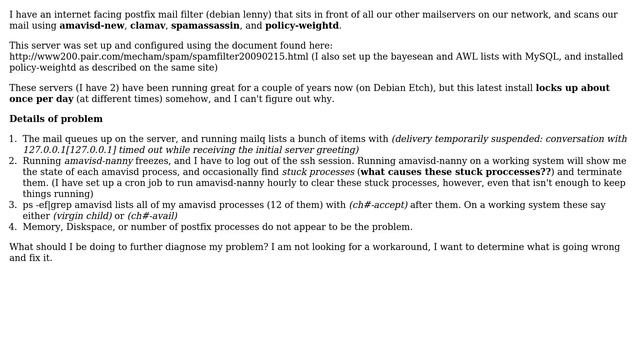 DevOps & SysAdmins: Postfix Mail Filter Stops Delivering Mail смотреть онлайн